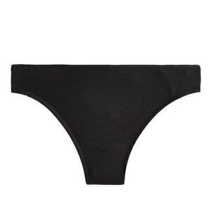 J crew Ribbed high-rise cheeky bikini bottom be808